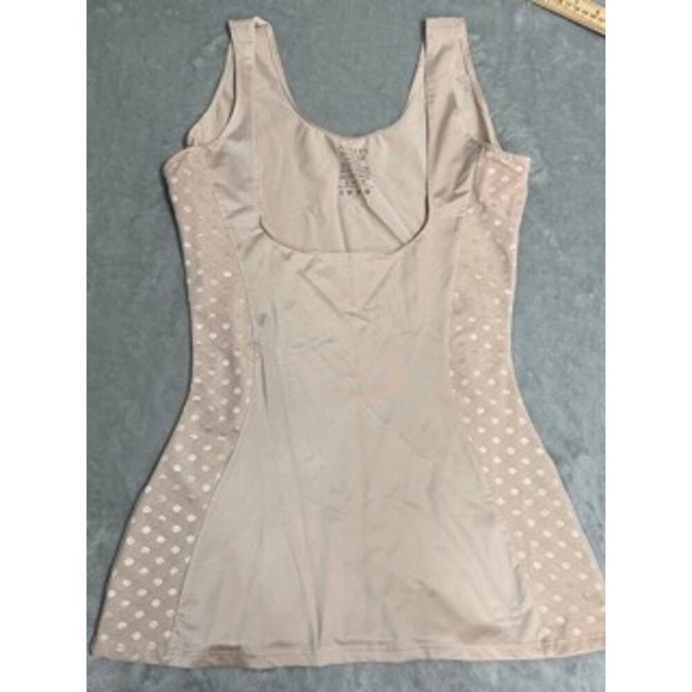 Assets by Spanx Red Hot Label Shaping Tank Nude Beige 1X - Picture 2 of 5